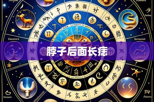 脖子后面长痣