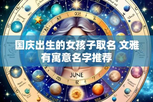 国庆出生的女孩子取名 文雅有寓意名字推荐