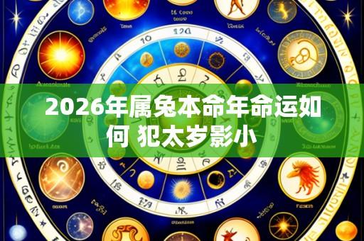 2026年属兔本命年命运如何 犯太岁影小