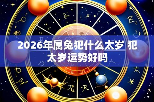 2026年属兔犯什么太岁 犯太岁运势好吗