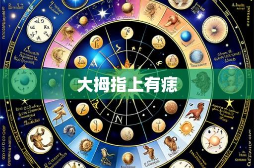 大拇指上有痣