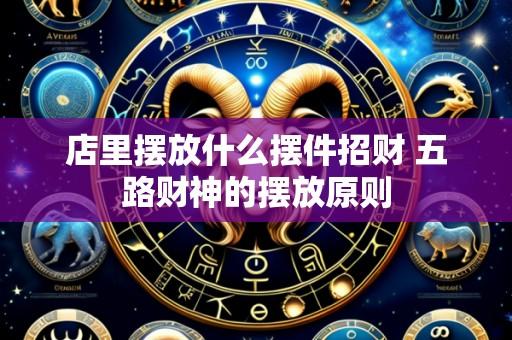 店里摆放什么摆件招财 五路财神的摆放原则