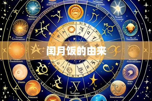 闰月饭的由来