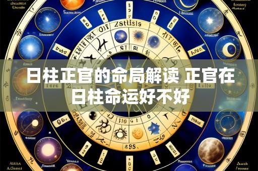 日柱正官的命局解读 正官在日柱命运好不好