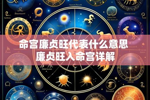 命宫廉贞旺代表什么意思 廉贞旺入命宫详解