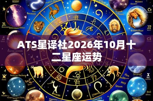 ATS星译社2026年10月十二星座运势