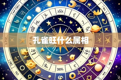 孔雀旺什么属相