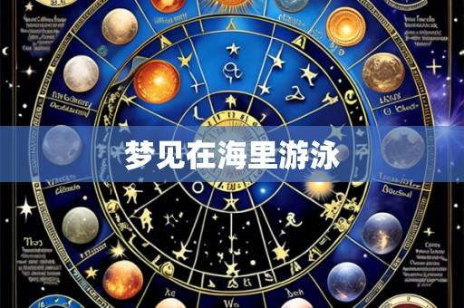 梦见在海里游泳