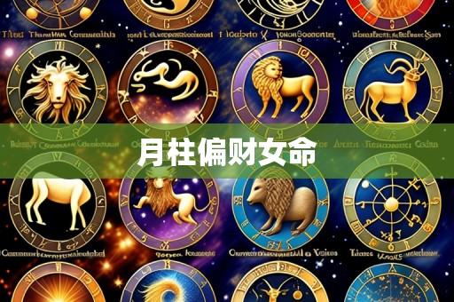 月柱偏财女命