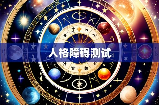 人格障碍测试