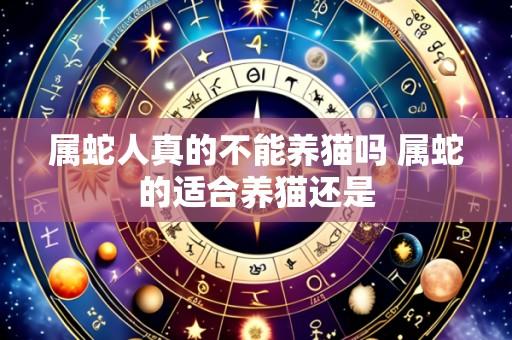 属蛇人真的不能养猫吗 属蛇的适合养猫还是