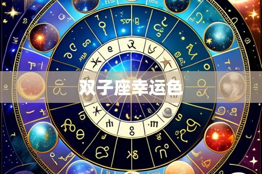 双子座幸运色