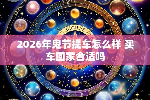 2026年鬼节提车怎么样 买车回家合适吗