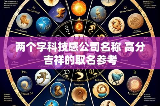 两个字科技感公司名称 高分吉祥的取名参考