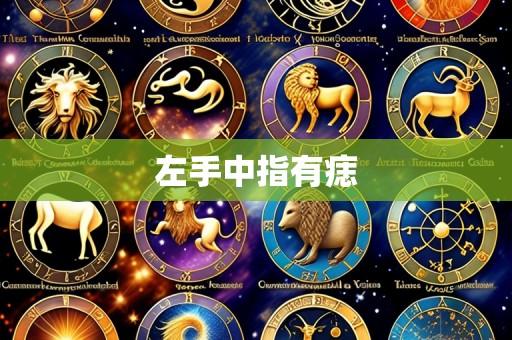 左手中指有痣