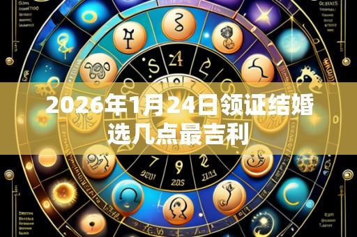 2026年1月24日领证结婚选几点最吉利