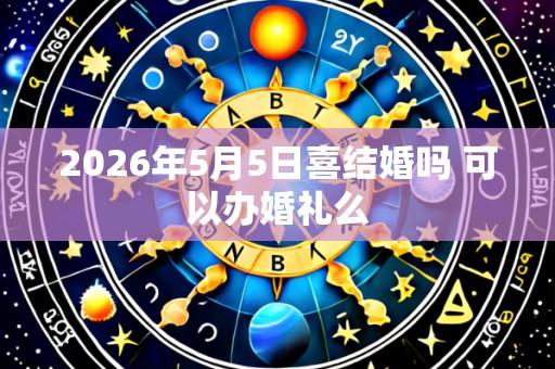 2026年5月5日喜结婚吗 可以办婚礼么