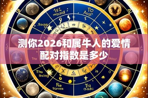 测你2026和属牛人的爱情配对指数是多少