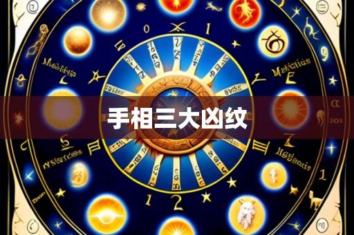 手相三大凶纹