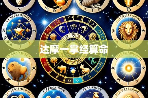 达摩一掌经算命