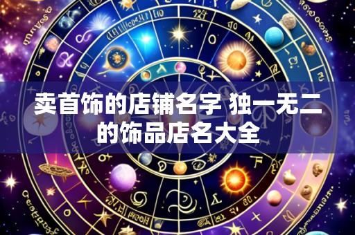 卖首饰的店铺名字 独一无二的饰品店名大全