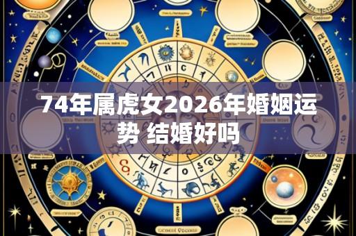 74年属虎女2026年婚姻运势 结婚好吗
