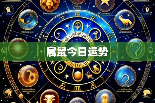 属鼠今日运势