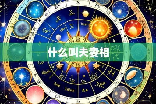 什么叫夫妻相