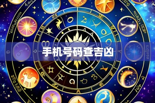 手机号码查吉凶