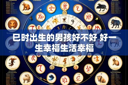 巳时出生的男孩好不好 好一生幸福生活幸福