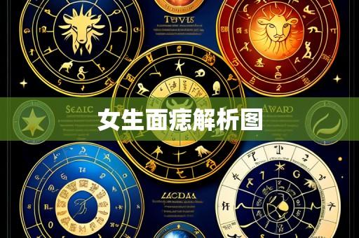 女生面痣解析图