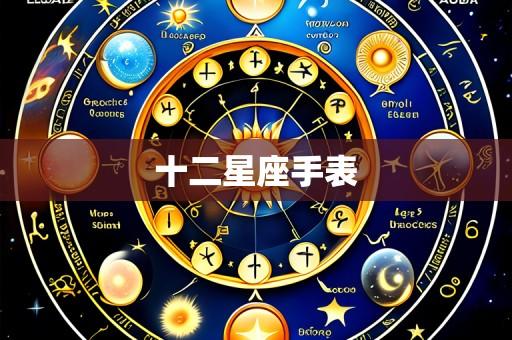 十二星座手表