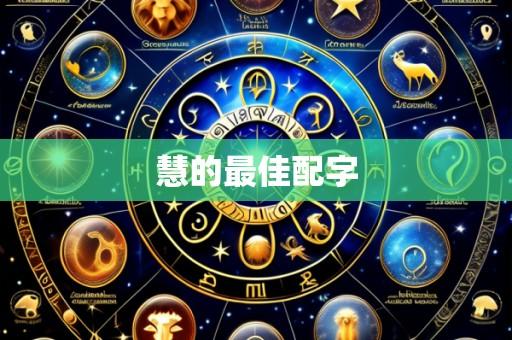 慧的最佳配字
