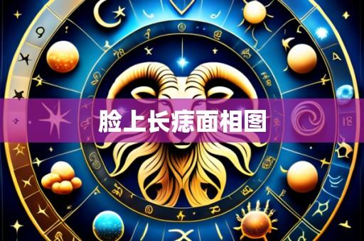 脸上长痣面相图