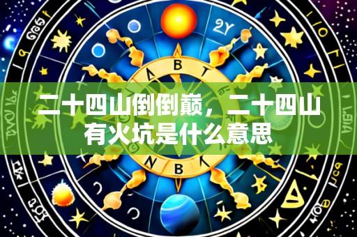 二十四山倒倒巅,二十四山有火坑是什么意思
