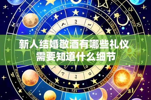 新人结婚敬酒有哪些礼仪 需要知道什么细节