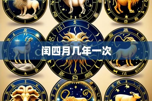 闰四月几年一次