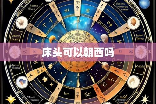 床头可以朝西吗
