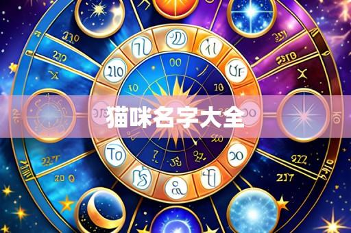 猫咪名字大全