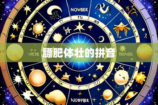 膘肥体壮的拼音