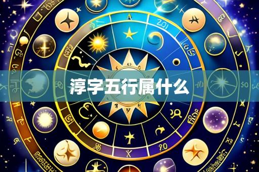 淳字五行属什么