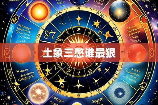 土象三憋谁最狠