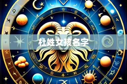 杜姓女孩名字