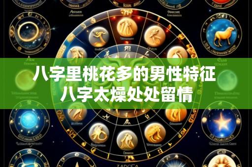 八字里桃花多的男性特征 八字太燥处处留情