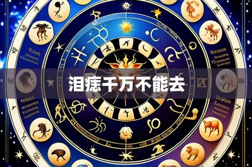 泪痣千万不能去