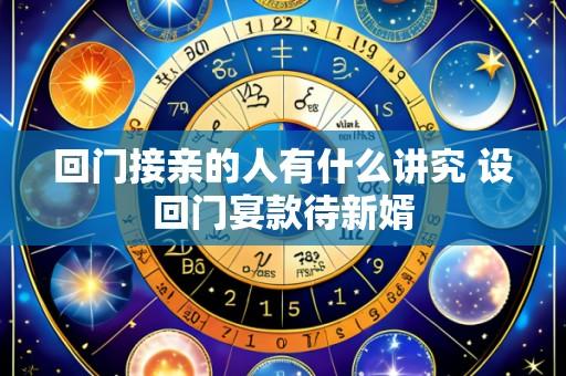 回门接亲的人有什么讲究 设回门宴款待新婿