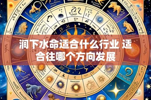 涧下水命适合什么行业 适合往哪个方向发展