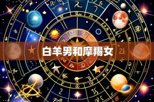 白羊男和摩羯女