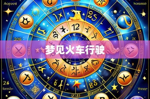 梦见火车行驶
