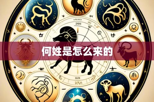 何姓是怎么来的